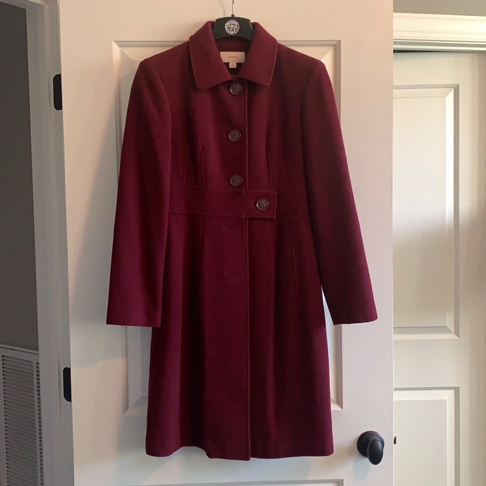 Burgundy Coat